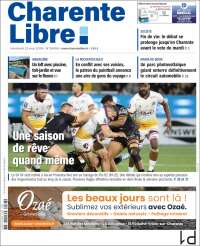 Portada de Charente Libre (France)
