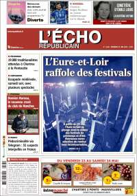 Portada de L'Echo Républicain (France)