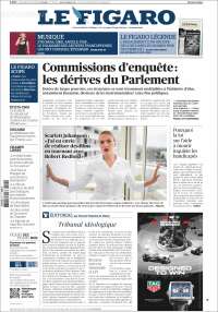 Portada de Le Figaro (France)