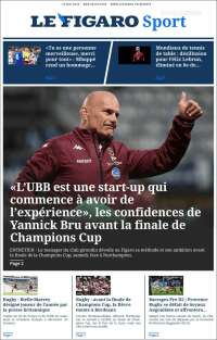 Portada de Le Figaro Sport (France)