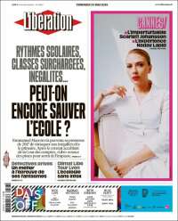 Portada de Libération (France)