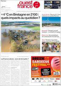 Portada de Ouest France (France)