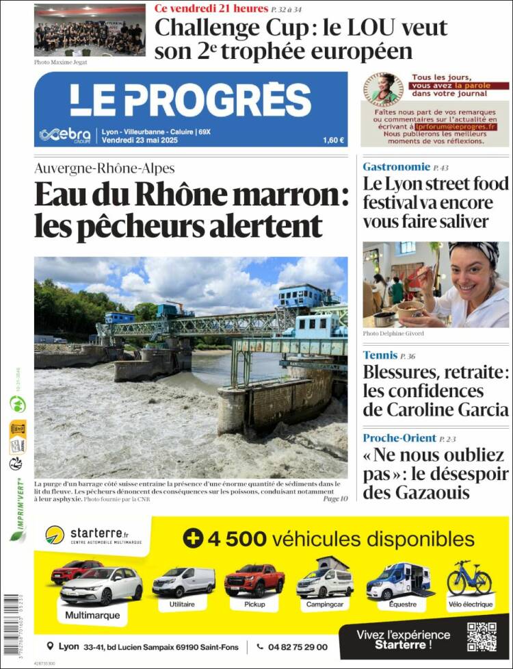 Portada de Progres de Fecamp (France)
