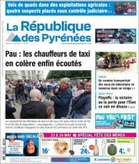 Portada de La République des Pyrénées (France)
