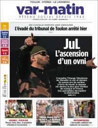 Portada de Var-Matin (France)