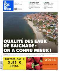 Portada de La Voix du Nord (France)
