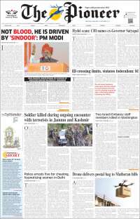 Portada de The Pioneer (Inde)