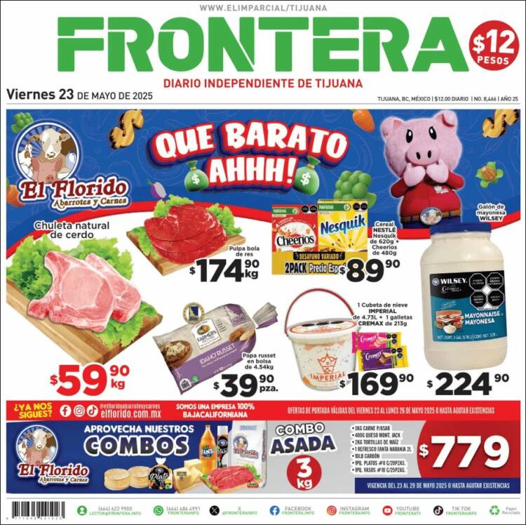 Portada de Frontera (Mexique)