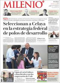 Portada de Milenio de León (Mexique)