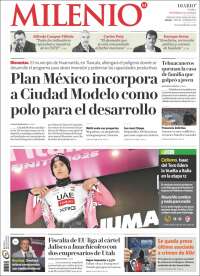 Portada de Milenio de Puebla (Mexique)
