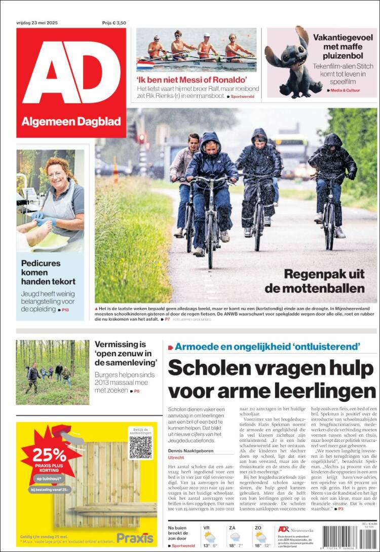 Portada de AD (Netherlands)