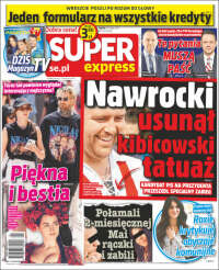Portada de Super Express (Pologne)
