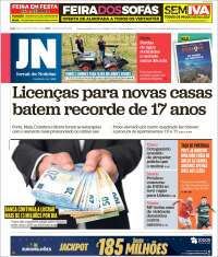 Portada de Jornal de Notícias (Portugal)