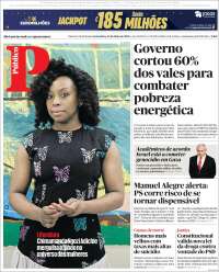 Portada de Público (Portugal)