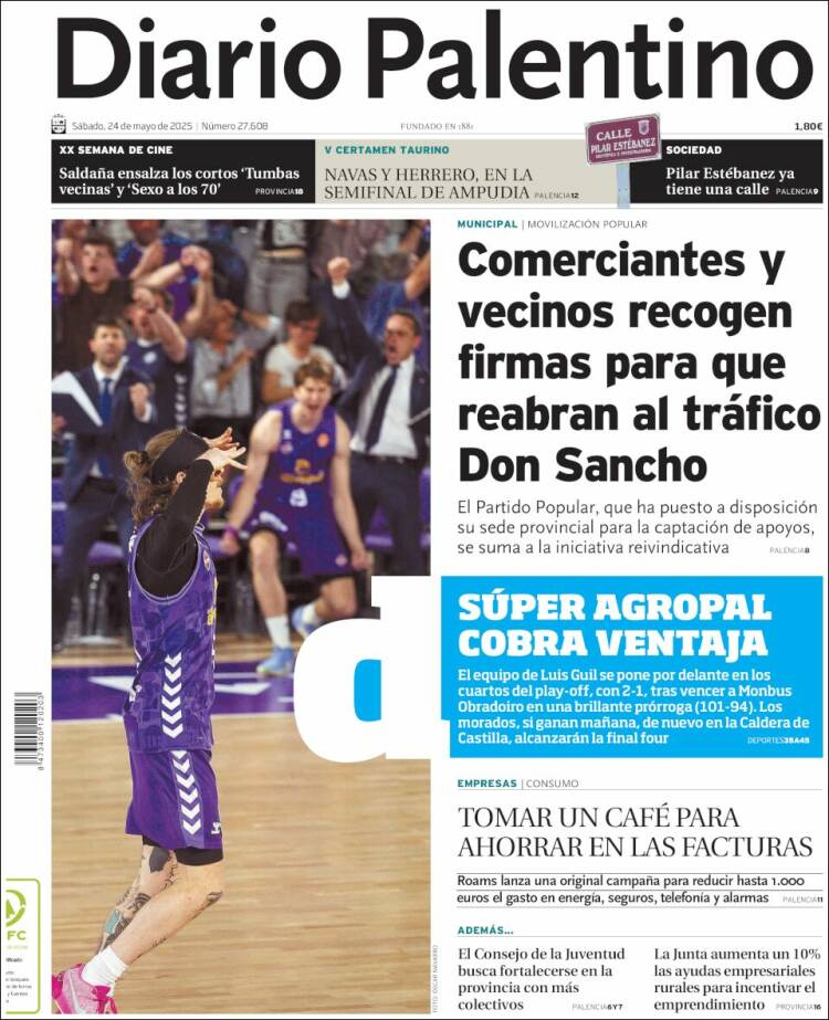 Portada de Diario Palentino (España)