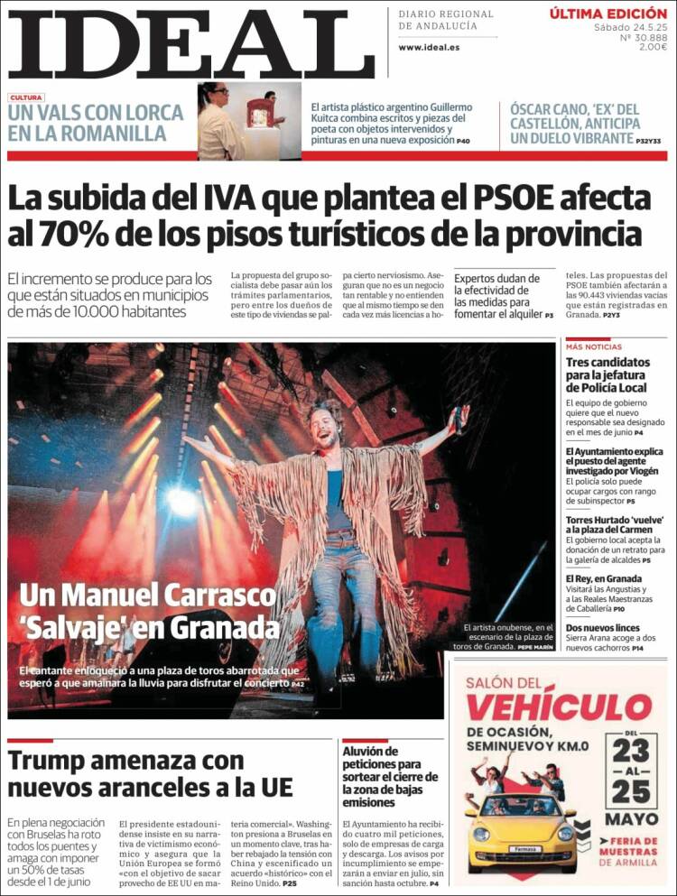 Portada de Ideal (España)