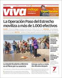 Portada de Viva Málaga (España)