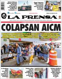 Portada de La Prensa (México)