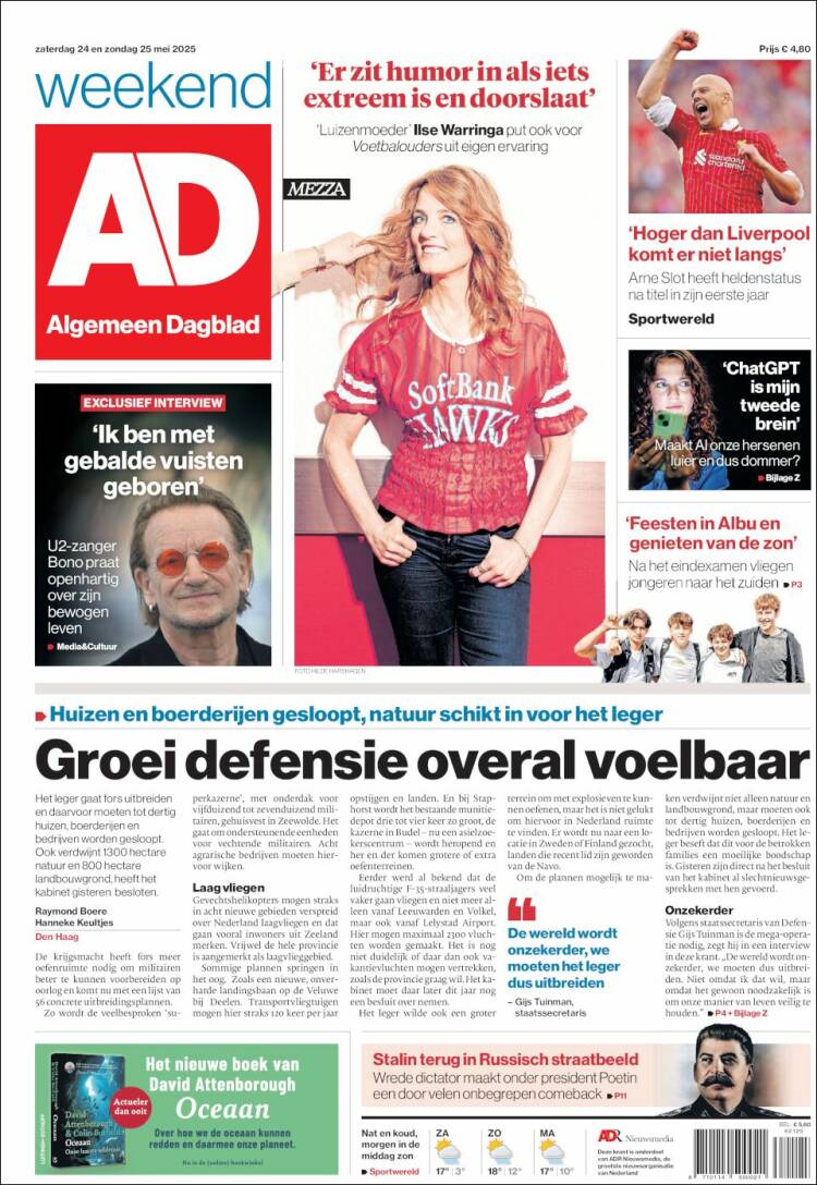 Portada de AD (Pa&iacute;ses Bajos)