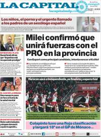 Portada de Diario La Capital - Mar del Plata (Argentina)