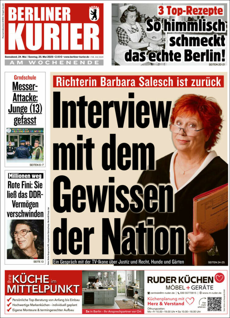 Portada de Berliner Kurier - Startseite BK (Germany)