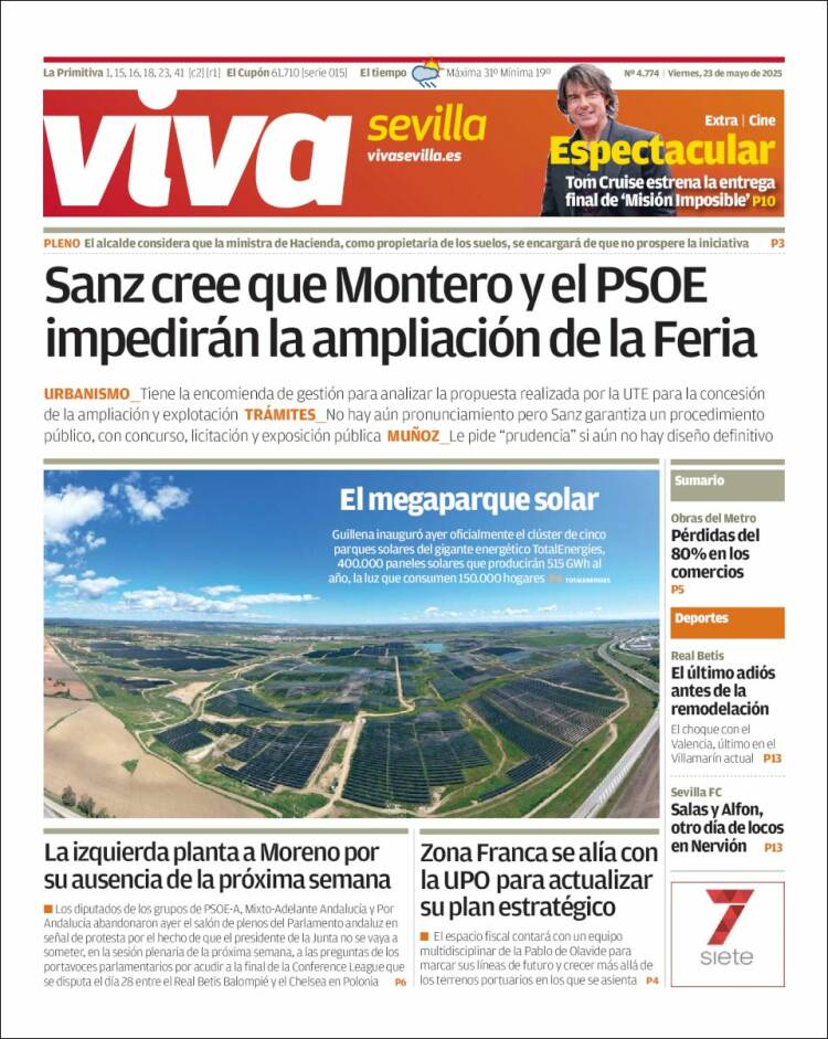 Portada de Viva Sevilla (Spain)