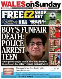 Portada de Western Mail (United Kingdom)