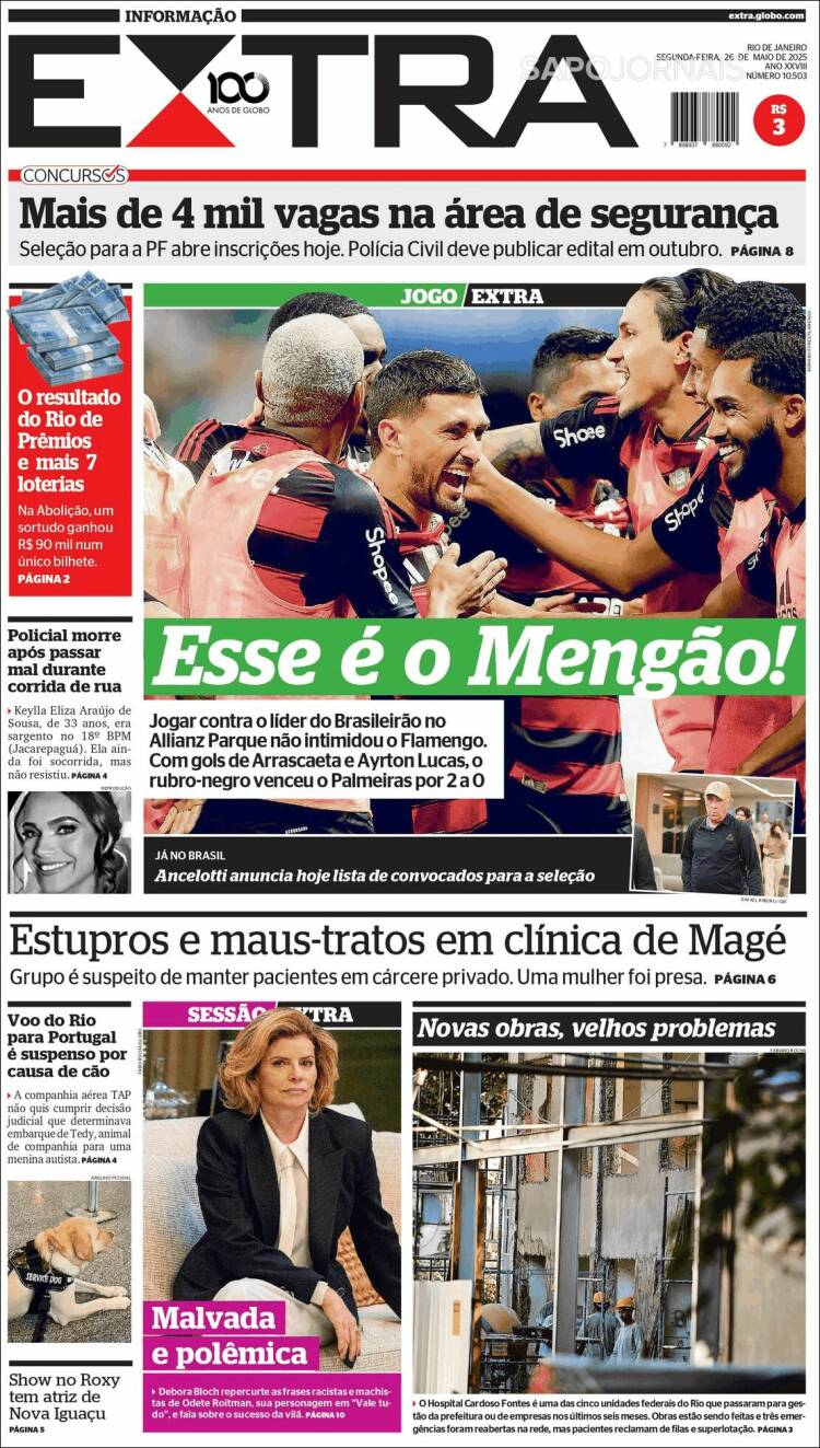 Portada de Extra (Brasil)