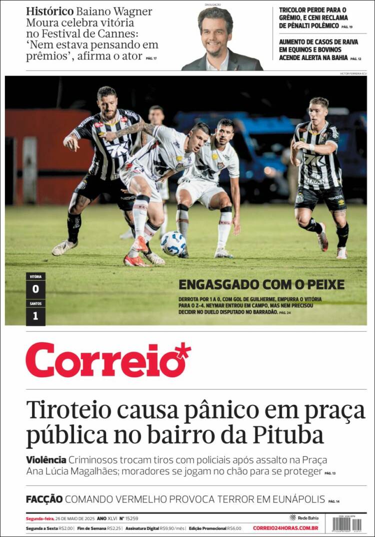 Portada de Correio* (Brasil)