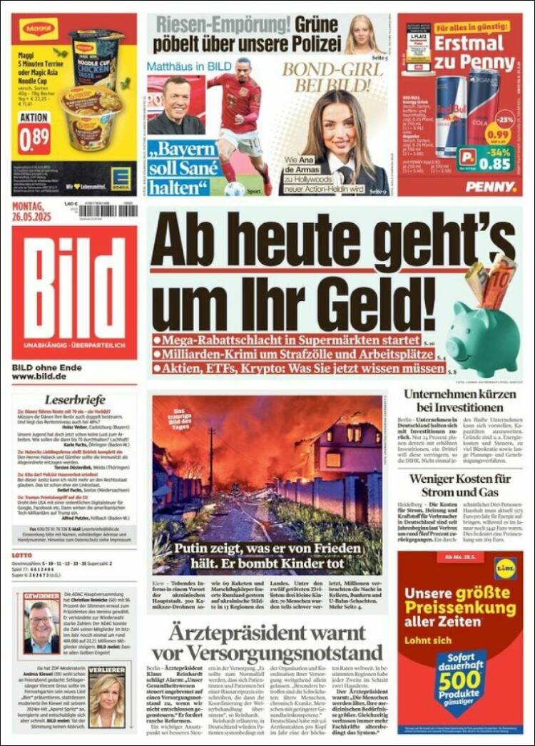 Portada de Bild (Germany)