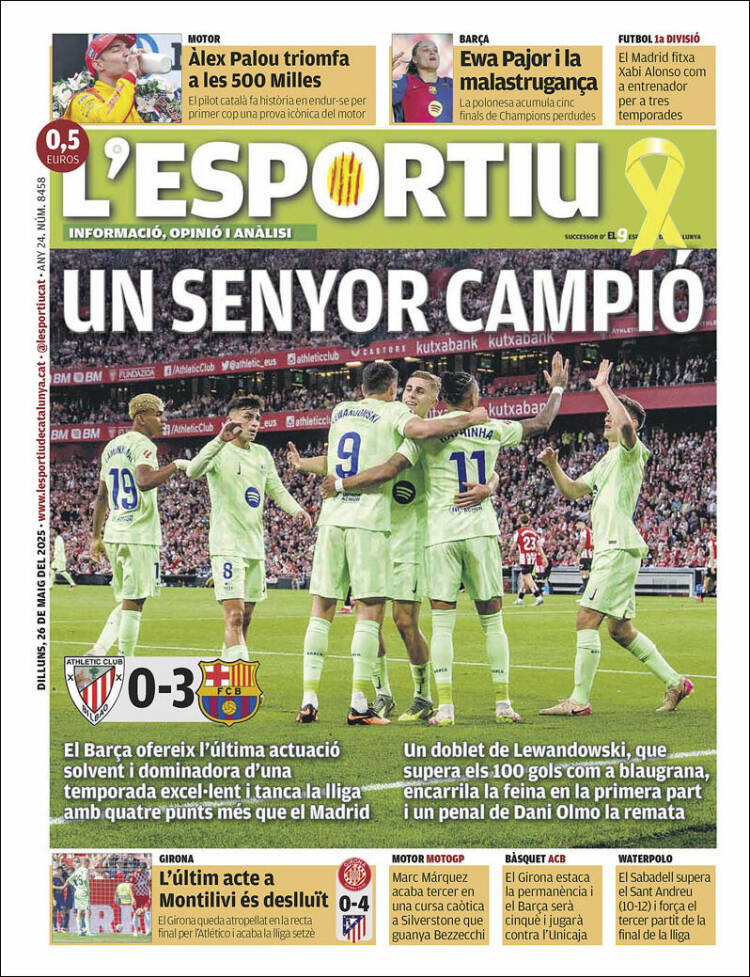 Portada de L'Esportiu (España)
