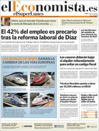 Portada de El Economista (Spain)