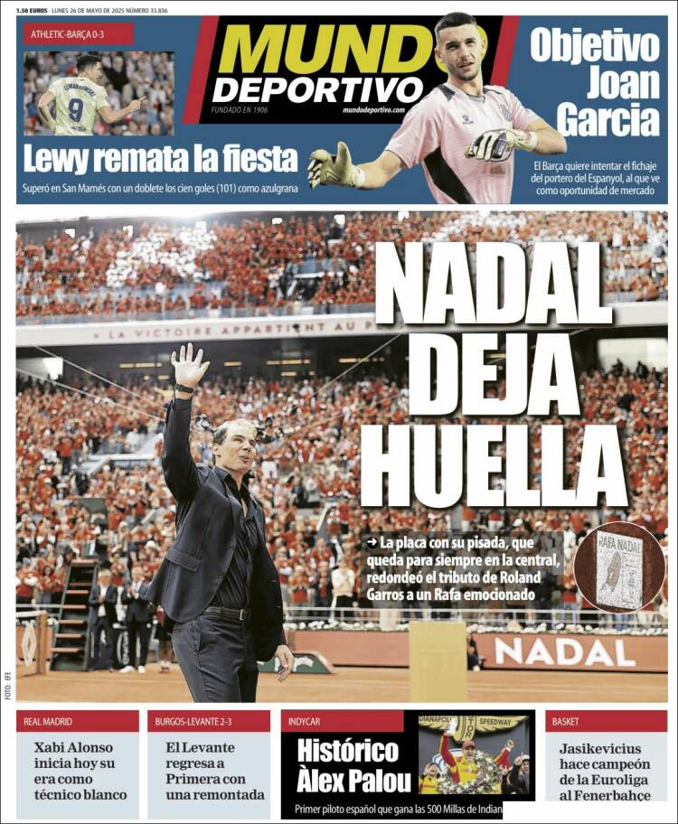 Portada de El Mundo Deportivo (España)