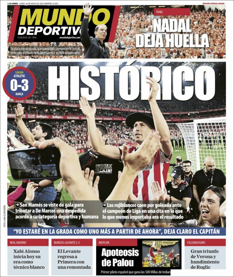 Portada de Mundo Deportivo Bizkaia (Spain)