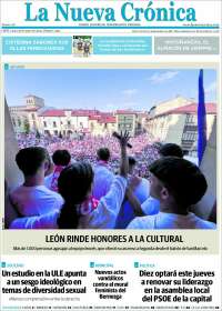 Portada de La Nueva Crónica (España)