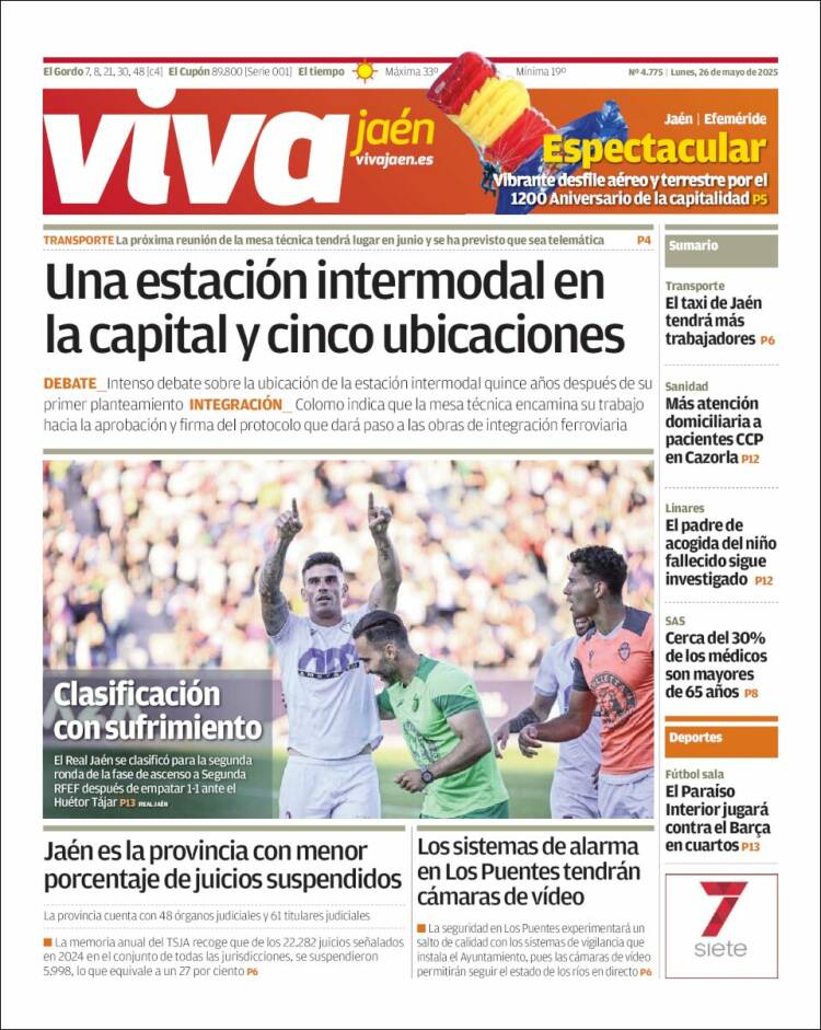 Portada de Viva Jaén (España)