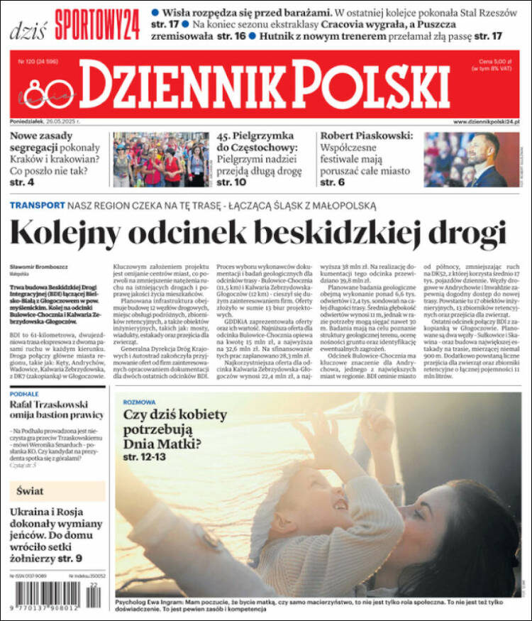 Portada de Dziennik (Poland)