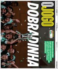 Portada de O Jogo (Portugal)