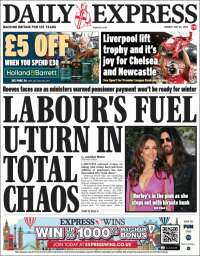 Portada de Daily Express (United Kingdom)