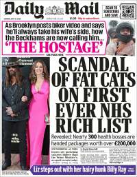 Portada de Daily Mail (United Kingdom)