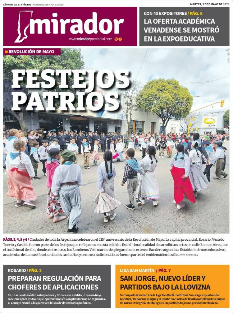 Portada de Mirador Provincial (Argentina)