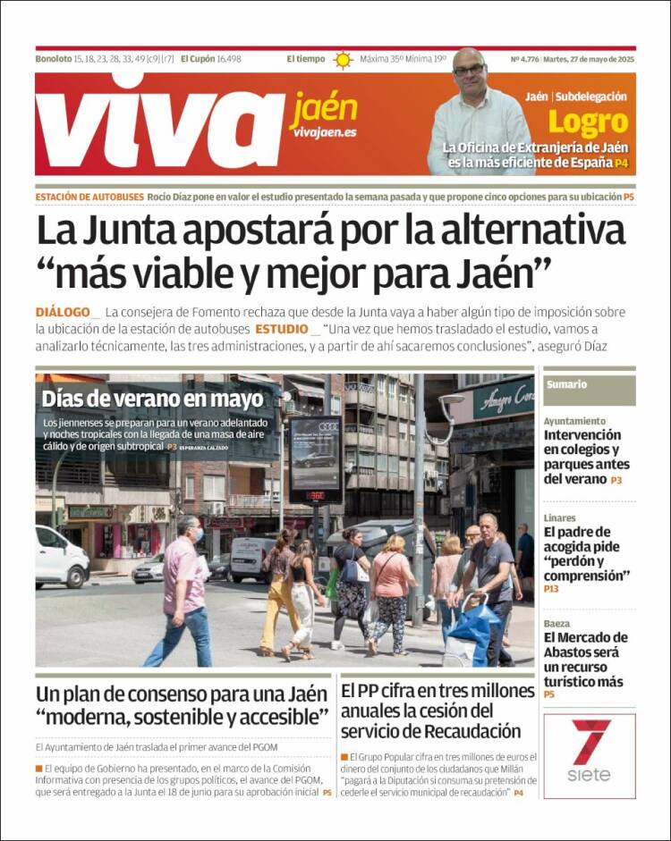Portada de Viva Jaén (Spain)