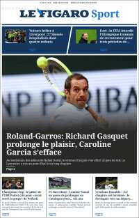 Portada de Le Figaro Sport (France)
