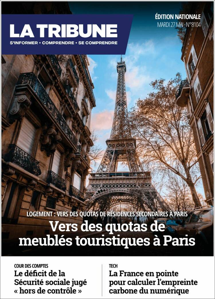Portada de La Tribune (France)