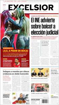 Portada de Excelsior (México)
