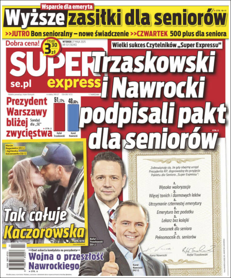 Portada de Super Express (Poland)