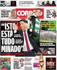 Portada de Correio da Manhã (Portugal)