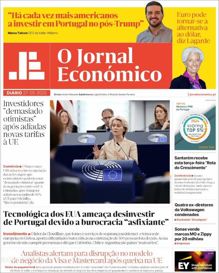 Portada de Oje (Portugal)