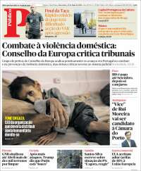 Portada de Público (Portugal)