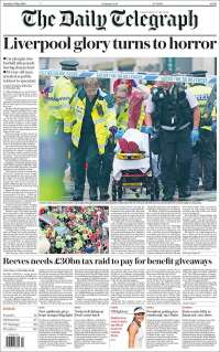Portada de Daily Telegraph (United Kingdom)